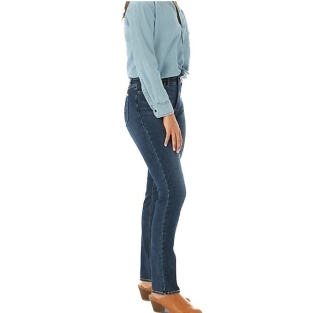 NWT Lee Straight Jeans Slim Waistband Stretch Ultra Lux 20W Petite